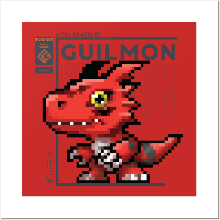 digimon vb guilmon Posters and Art